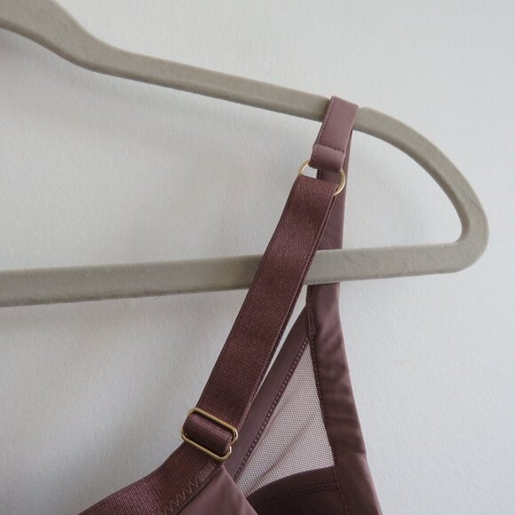 THIRDLOVE 24/7 Classic Contour Plunge Bra in Twighlight - Size 38D - Picture 8 of 14